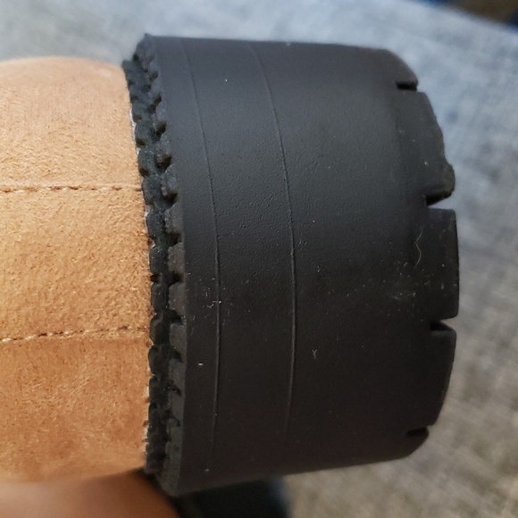 LPCBDEE Chelsea Lug Sole Slip-on Boots in Tan Size 7.5 - Picture 9 of 10